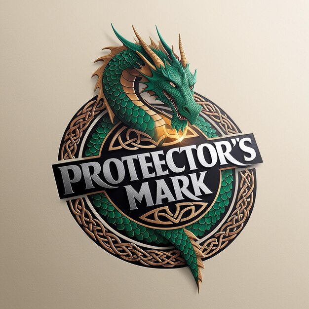 Photo unleashing creativity the power and impact of a dragon logo design