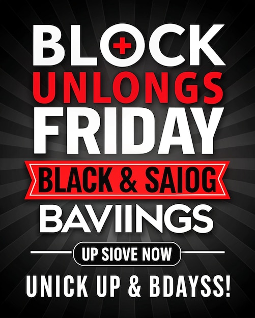 Photo unlock black friday savings shop now save big on exclusive deals