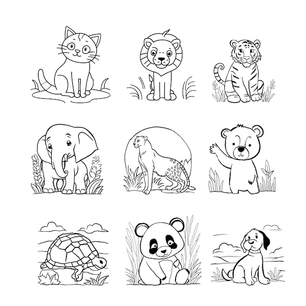 Photo untitled design worksheet in black and white illustrative