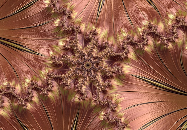 Unusual abstract background fractal illustration