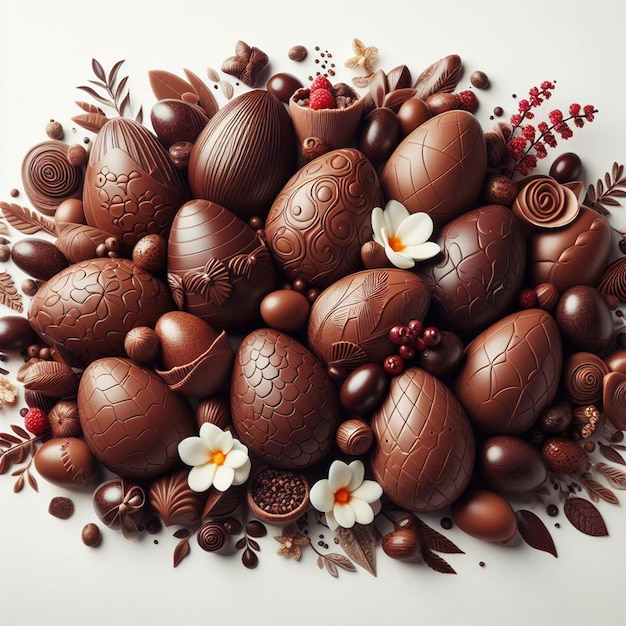 UNWRAPPED CHOCOLATE EASTER EGGS