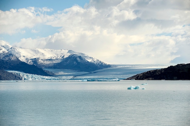 The Upsala is a Patagonian glacier that drains into Lake Argentino.