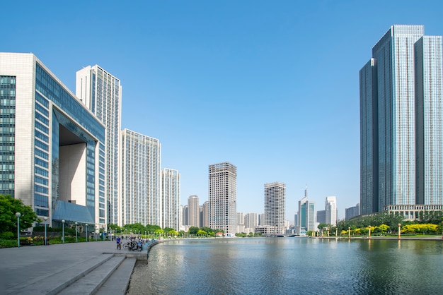 Urban architectural landscape in Tianjin