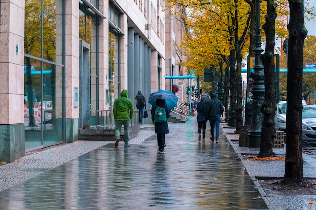 Urban architecture in Brandenburg, Berlin, Germany