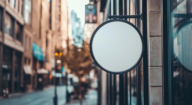 Urban Blank Signboard