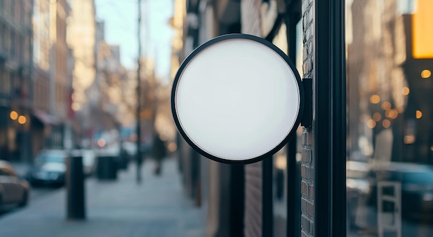 Urban Blank Signboard