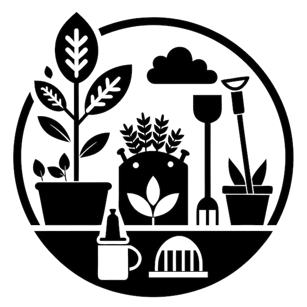 Urban Garden City Life Icon Pack art