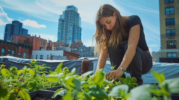 Urban Rooftop Gardening Sustainable Living in the City