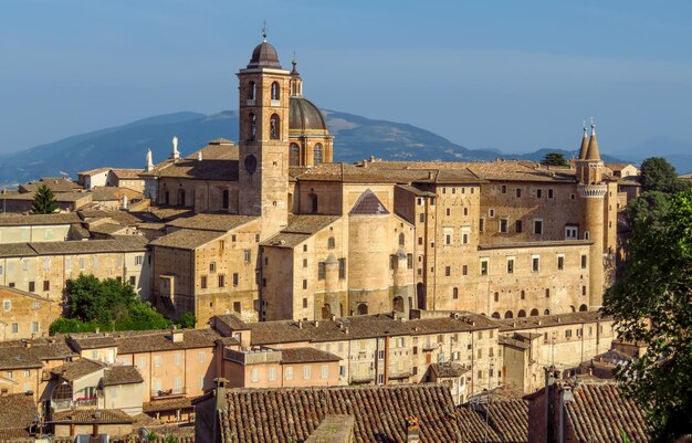 Urbino Panoramic view of Ducale Palace