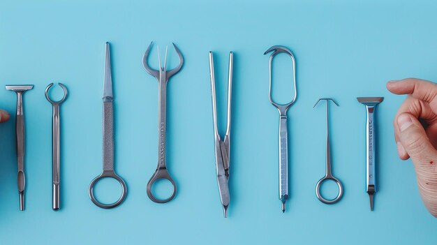 Urologists Steady Grip on the Forceps Executing Procedure