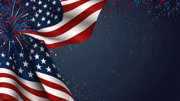 Photo us independent day background design for social media happy america independent day wallpaper