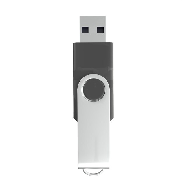 Usb flash drive 3d modelling