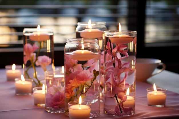 use candle for decorations inspiration ideas