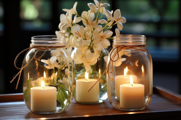 use candle for decorations inspiration ideas