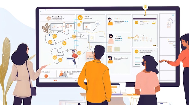 Photo user experience ux scenario where customer journey mapping empathy map persona development key