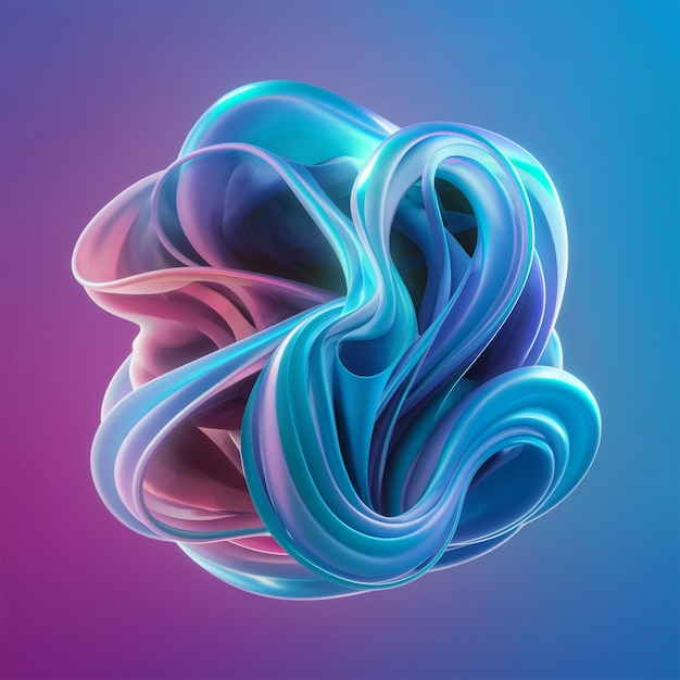 User Holo abstract 3D shapes