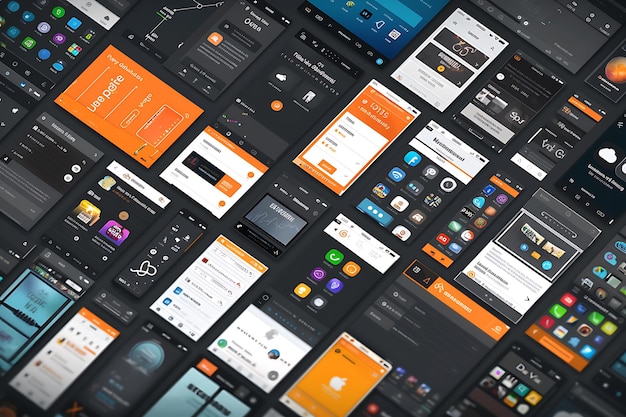 User interface mobile app kit