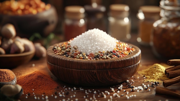 Using spices to reduce the need for salt