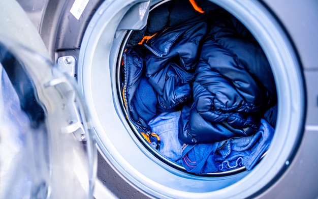 using technology for washing cloth by washing machine