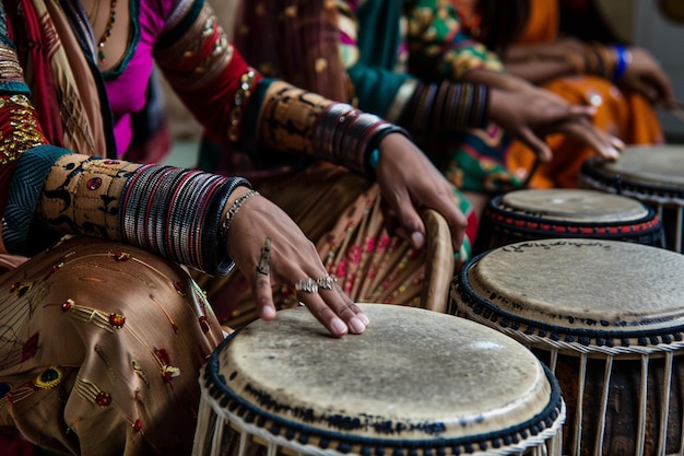 Using traditional music instruments like tabla and generative ai