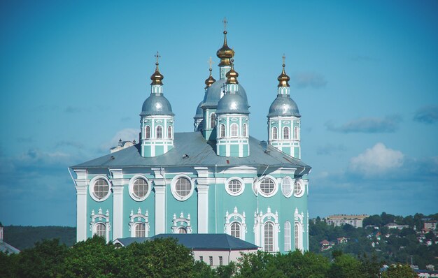 Uspenskii cathedral in Smolensk. Russia