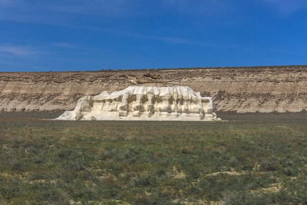 The Ustyurt Plateau. District of Boszhir. The bottom of a dry ocean Tethys