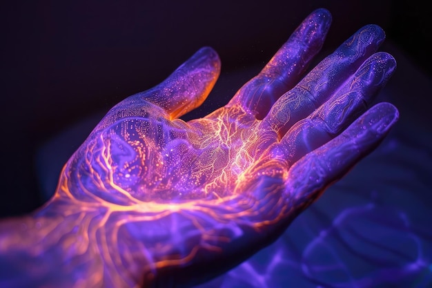 UV light shows importance of hand washing for hygiene