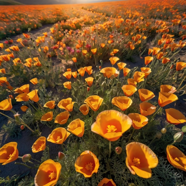 Vabriant California Poppies