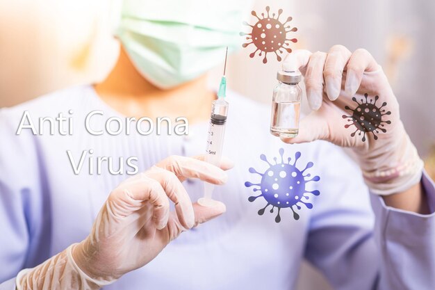 Vaccination injection healthcare pandemic prevention influenza coronavirus COVIC19