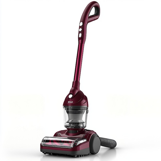 Photo vacuum cleaner on crisp white background