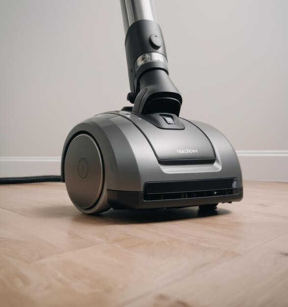 Photo vacuum cleaner on white background