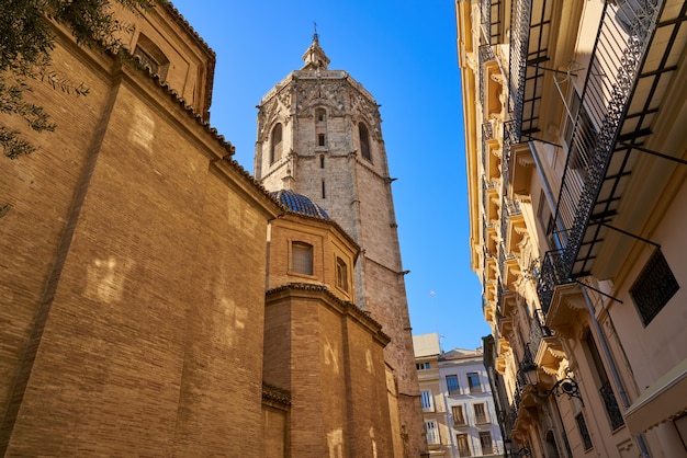 Valencia Plaza de la Virgen square Spain