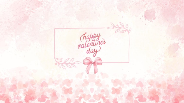 Valentine day Background February 14 Vector illustrations of love for postcard card space f