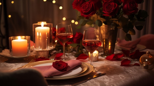 Valentine's Day Candlelight Dinner