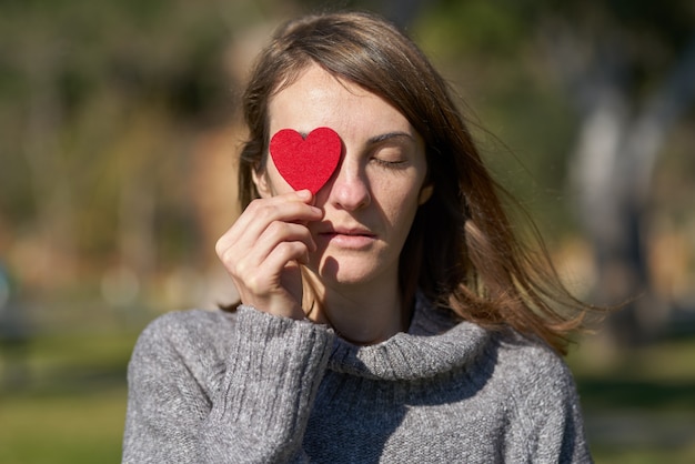 Valentine's day portrait