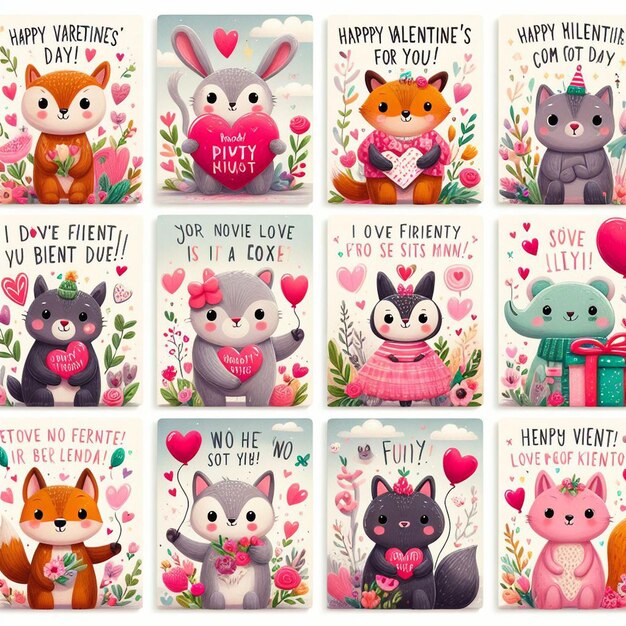 valentine wishing card for friends