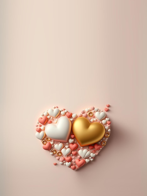 Valentines 3D Background