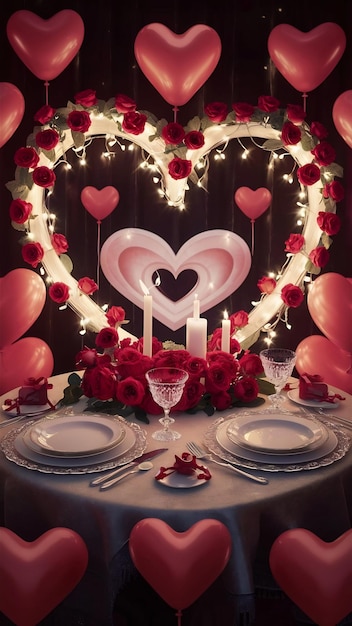 Valentines decoration