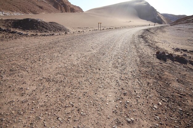 Valle del luna valley of the moon in atacama chile