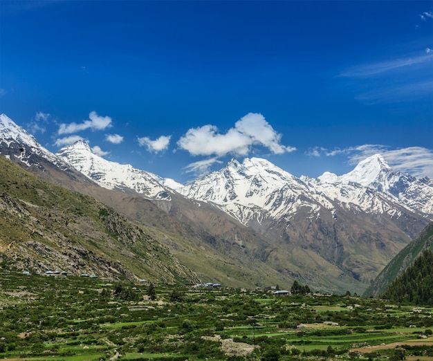 Valley in Himalayas