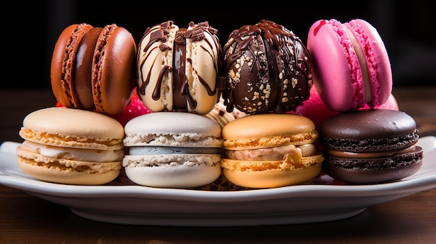 Variety of Macaroons