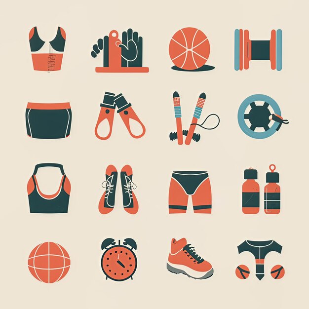 a variety of sports equipment including a sports bag a shoe and a bag