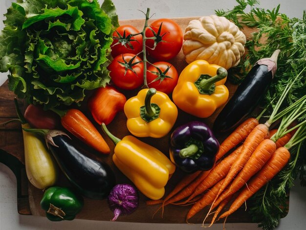 a variety of vegetables including carrots zucchini peppers and zucchini