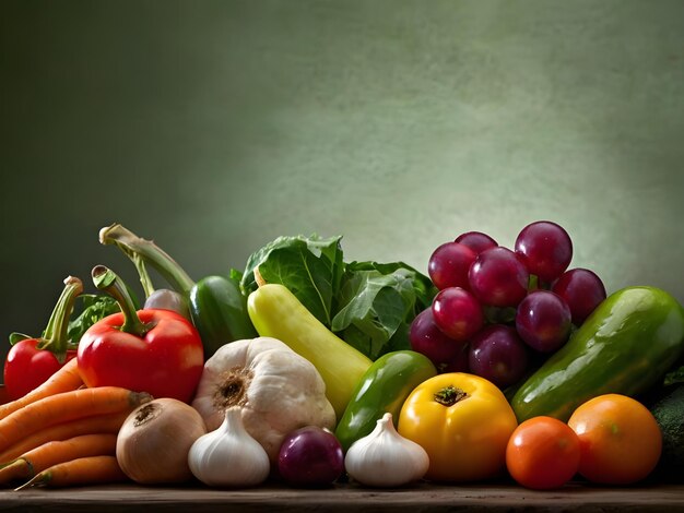 a variety of vegetables including radishes onions tomatoes and onions