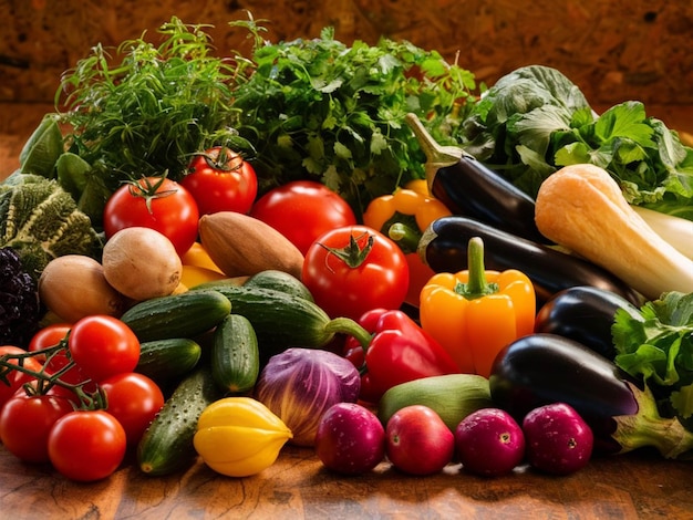 a variety of vegetables including zucchini tomatoes cucumbers and cucumbers