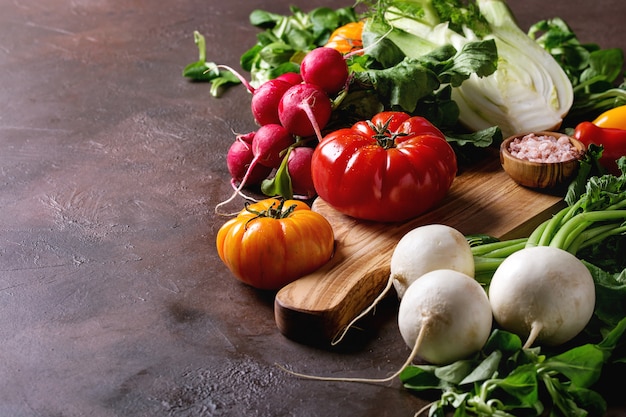 Variety of vegetables