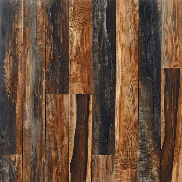 Photo variety of wood panel patterns a visual tapestry