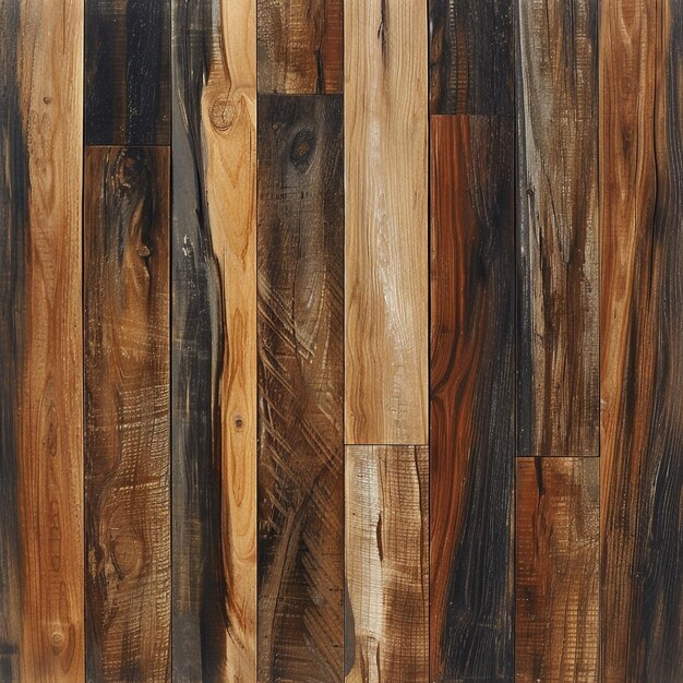 Photo variety of wood panel patterns a visual tapestry