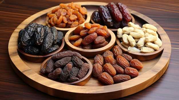 Various of dried dates or kurma