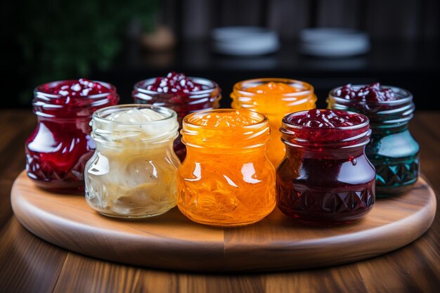 Various Fruits Jam